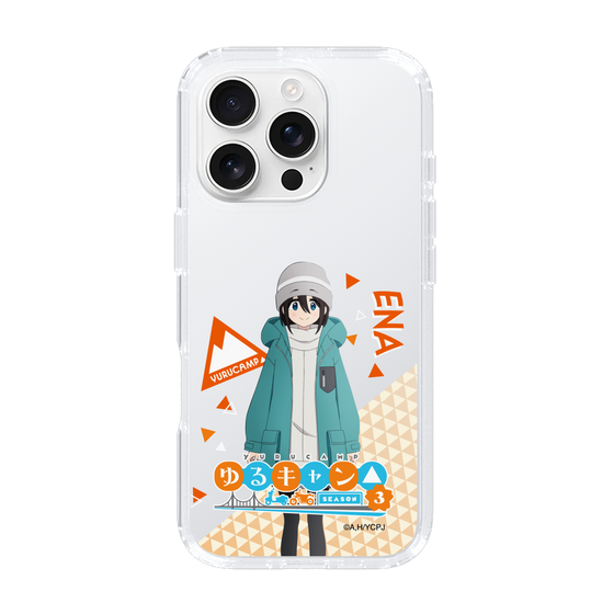 スリムプロテクションケース［ 『ゆるキャン△ SEASON3』- 斉藤 恵那 - 立ち絵 ］