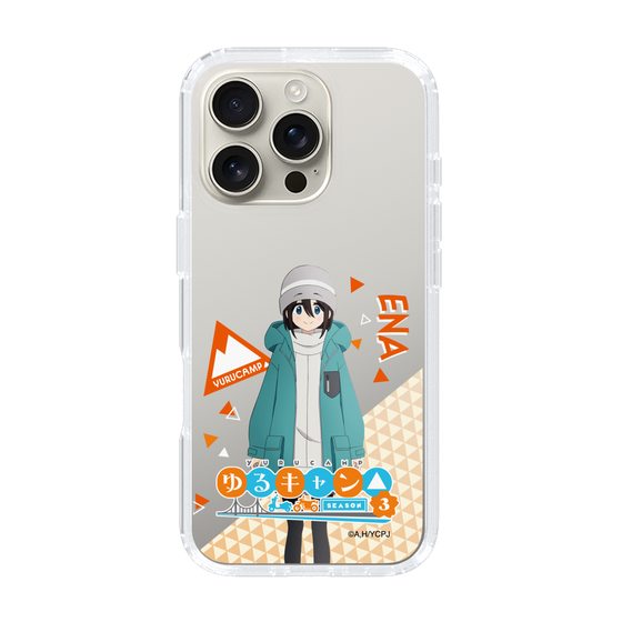 スリムプロテクションケース［ 『ゆるキャン△ SEASON3』- 斉藤 恵那 - 立ち絵 ］