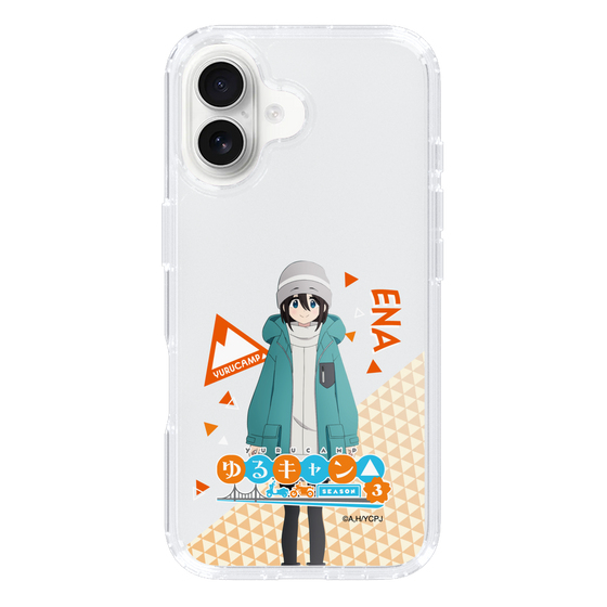 スリムプロテクションケース［ 『ゆるキャン△ SEASON3』- 斉藤 恵那 - 立ち絵 ］
