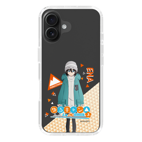 スリムプロテクションケース［ 『ゆるキャン△ SEASON3』- 斉藤 恵那 - 立ち絵 ］