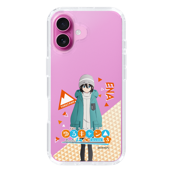 スリムプロテクションケース［ 『ゆるキャン△ SEASON3』- 斉藤 恵那 - 立ち絵 ］
