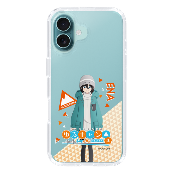 スリムプロテクションケース［ 『ゆるキャン△ SEASON3』- 斉藤 恵那 - 立ち絵 ］