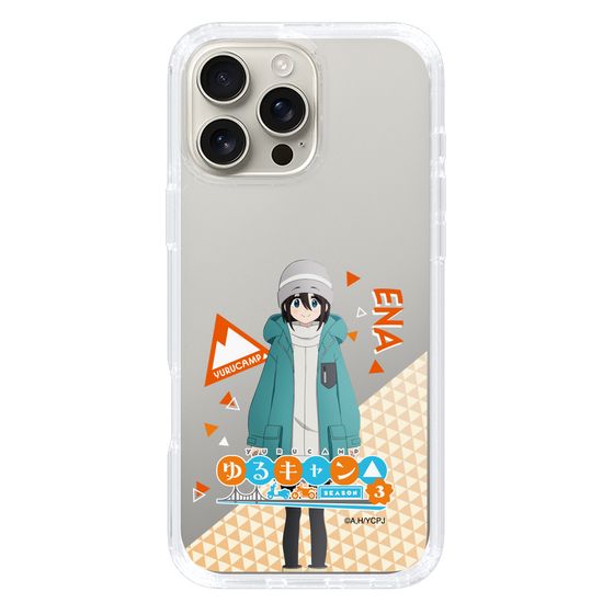 スリムプロテクションケース［ 『ゆるキャン△ SEASON3』- 斉藤 恵那 - 立ち絵 ］
