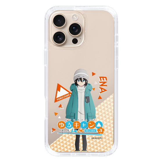 スリムプロテクションケース［ 『ゆるキャン△ SEASON3』- 斉藤 恵那 - 立ち絵 ］
