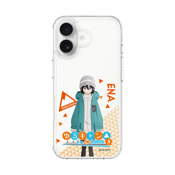 スリムプロテクションケース［ 『ゆるキャン△ SEASON3』- 斉藤 恵那 - 立ち絵 ］