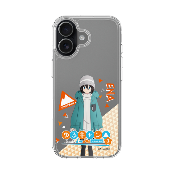 スリムプロテクションケース［ 『ゆるキャン△ SEASON3』- 斉藤 恵那 - 立ち絵 ］
