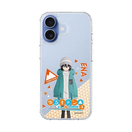 スリムプロテクションケース［ 『ゆるキャン△ SEASON3』- 斉藤 恵那 - 立ち絵 ］