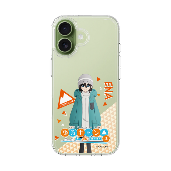スリムプロテクションケース［ 『ゆるキャン△ SEASON3』- 斉藤 恵那 - 立ち絵 ］