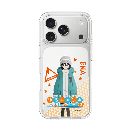 スリムプロテクションケース［ 『ゆるキャン△ SEASON3』- 斉藤 恵那 - 立ち絵 ］