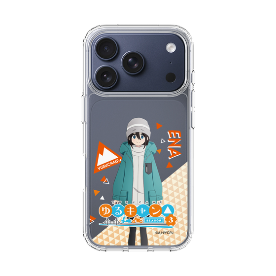 スリムプロテクションケース［ 『ゆるキャン△ SEASON3』- 斉藤 恵那 - 立ち絵 ］