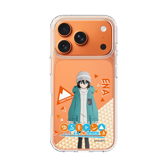 スリムプロテクションケース［ 『ゆるキャン△ SEASON3』- 斉藤 恵那 - 立ち絵 ］
