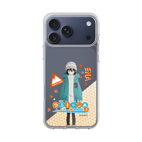スリムプロテクションケース［ 『ゆるキャン△ SEASON3』- 斉藤 恵那 - 立ち絵 ］