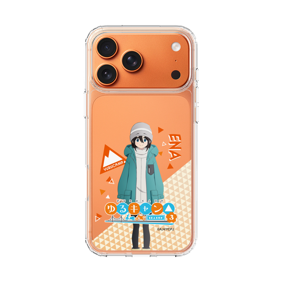 スリムプロテクションケース［ 『ゆるキャン△ SEASON3』- 斉藤 恵那 - 立ち絵 ］