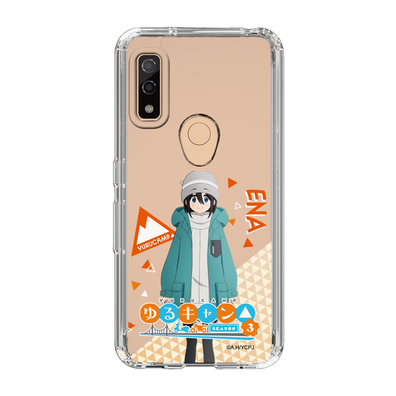 スリムプロテクションケース［ 『ゆるキャン△ SEASON3』- 斉藤 恵那 - 立ち絵 ］