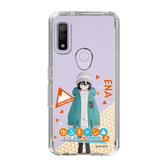 スリムプロテクションケース［ 『ゆるキャン△ SEASON3』- 斉藤 恵那 - 立ち絵 ］