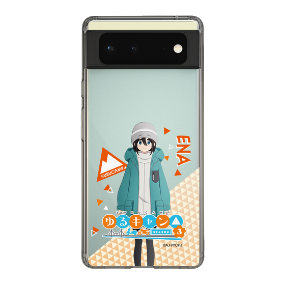 スリムプロテクションケース［ 『ゆるキャン△ SEASON3』- 斉藤 恵那 - 立ち絵 ］