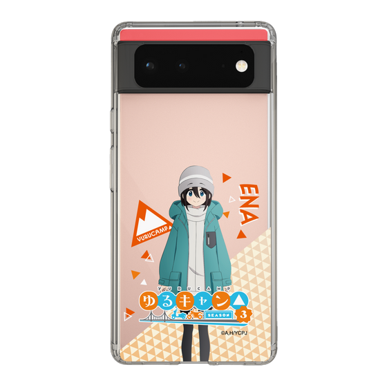スリムプロテクションケース［ 『ゆるキャン△ SEASON3』- 斉藤 恵那 - 立ち絵 ］