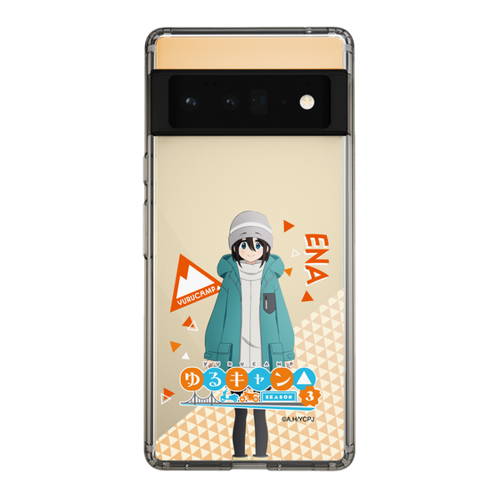 スリムプロテクションケース［ 『ゆるキャン△ SEASON3』- 斉藤 恵那 - 立ち絵 ］