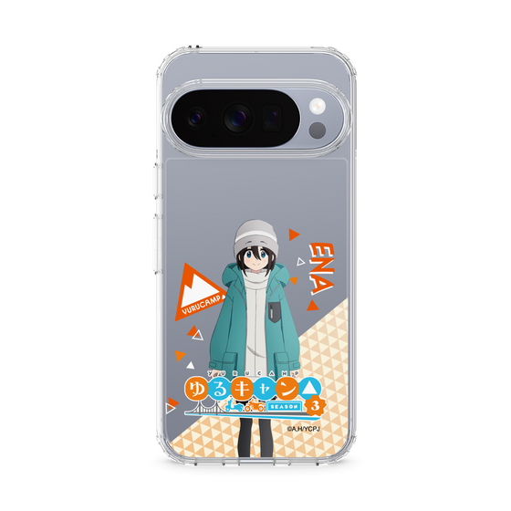 スリムプロテクションケース［ 『ゆるキャン△ SEASON3』- 斉藤 恵那 - 立ち絵 ］