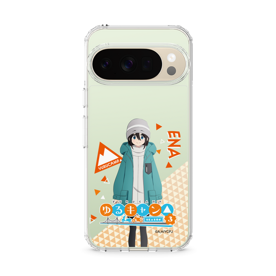 スリムプロテクションケース［ 『ゆるキャン△ SEASON3』- 斉藤 恵那 - 立ち絵 ］