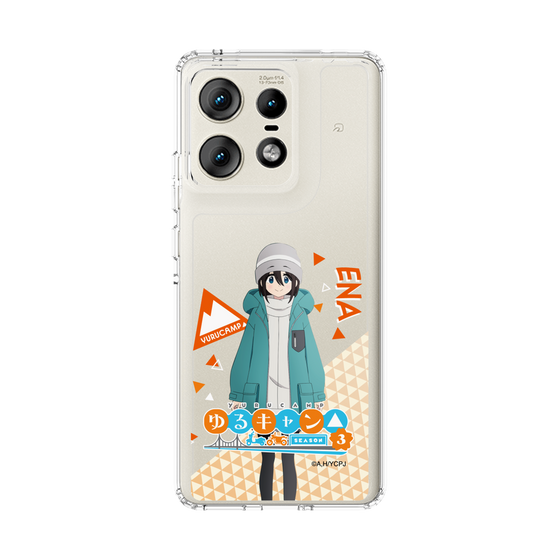 スリムプロテクションケース［ 『ゆるキャン△ SEASON3』- 斉藤 恵那 - 立ち絵 ］