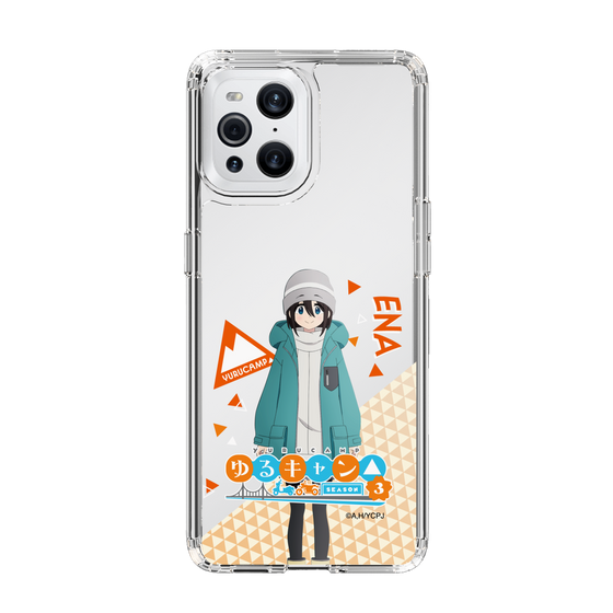 スリムプロテクションケース［ 『ゆるキャン△ SEASON3』- 斉藤 恵那 - 立ち絵 ］
