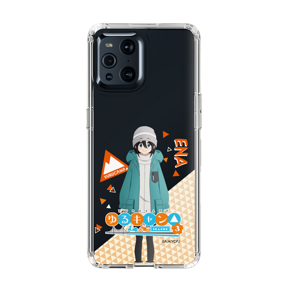 スリムプロテクションケース［ 『ゆるキャン△ SEASON3』- 斉藤 恵那 - 立ち絵 ］