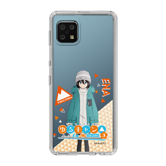 スリムプロテクションケース［ 『ゆるキャン△ SEASON3』- 斉藤 恵那 - 立ち絵 ］