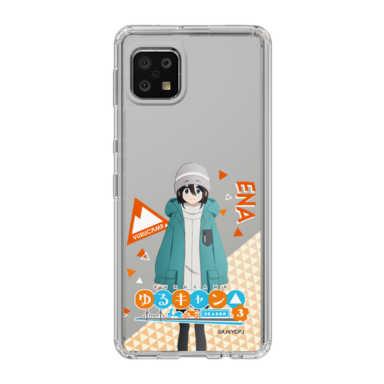 スリムプロテクションケース［ 『ゆるキャン△ SEASON3』- 斉藤 恵那 - 立ち絵 ］