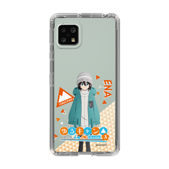 スリムプロテクションケース［ 『ゆるキャン△ SEASON3』- 斉藤 恵那 - 立ち絵 ］