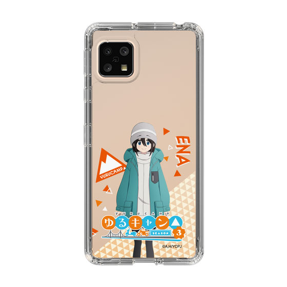 スリムプロテクションケース［ 『ゆるキャン△ SEASON3』- 斉藤 恵那 - 立ち絵 ］