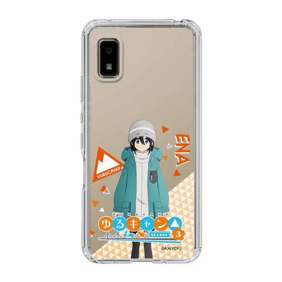 スリムプロテクションケース［ 『ゆるキャン△ SEASON3』- 斉藤 恵那 - 立ち絵 ］