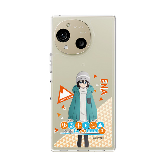 スリムプロテクションケース［ 『ゆるキャン△ SEASON3』- 斉藤 恵那 - 立ち絵 ］