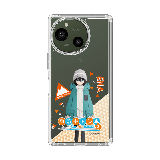 スリムプロテクションケース［ 『ゆるキャン△ SEASON3』- 斉藤 恵那 - 立ち絵 ］