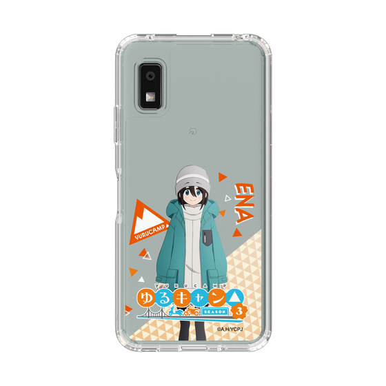 スリムプロテクションケース［ 『ゆるキャン△ SEASON3』- 斉藤 恵那 - 立ち絵 ］