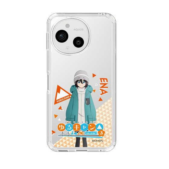 スリムプロテクションケース［ 『ゆるキャン△ SEASON3』- 斉藤 恵那 - 立ち絵 ］