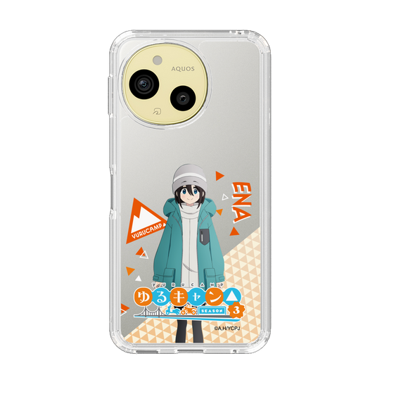 スリムプロテクションケース［ 『ゆるキャン△ SEASON3』- 斉藤 恵那 - 立ち絵 ］