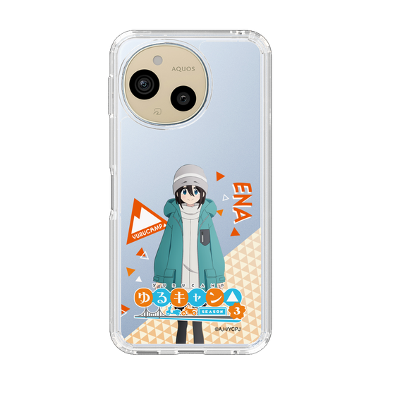 スリムプロテクションケース［ 『ゆるキャン△ SEASON3』- 斉藤 恵那 - 立ち絵 ］