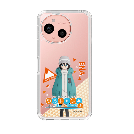 スリムプロテクションケース［ 『ゆるキャン△ SEASON3』- 斉藤 恵那 - 立ち絵 ］