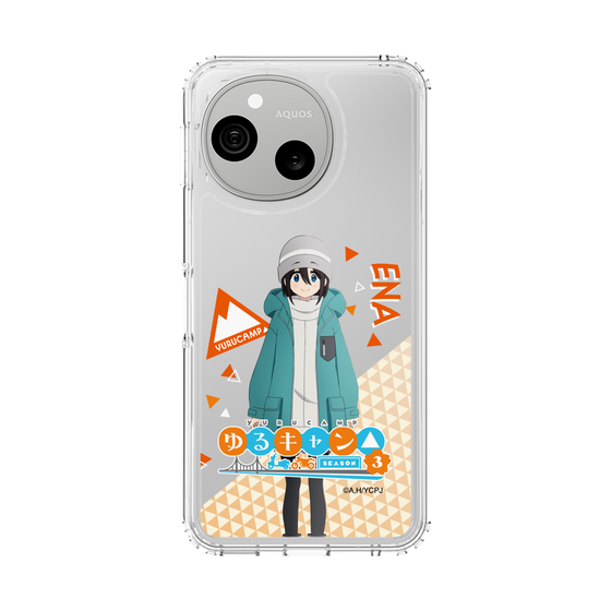 スリムプロテクションケース［ 『ゆるキャン△ SEASON3』- 斉藤 恵那 - 立ち絵 ］