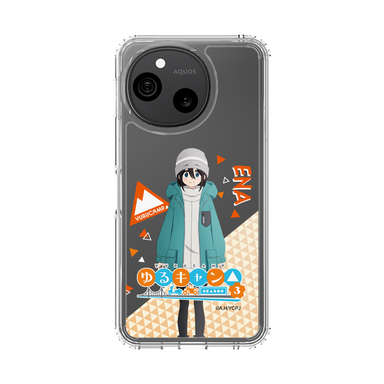 スリムプロテクションケース［ 『ゆるキャン△ SEASON3』- 斉藤 恵那 - 立ち絵 ］