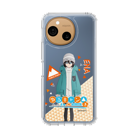 スリムプロテクションケース［ 『ゆるキャン△ SEASON3』- 斉藤 恵那 - 立ち絵 ］