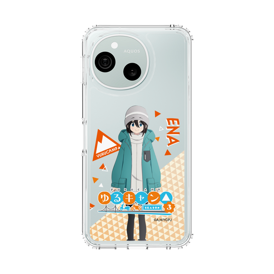 スリムプロテクションケース［ 『ゆるキャン△ SEASON3』- 斉藤 恵那 - 立ち絵 ］