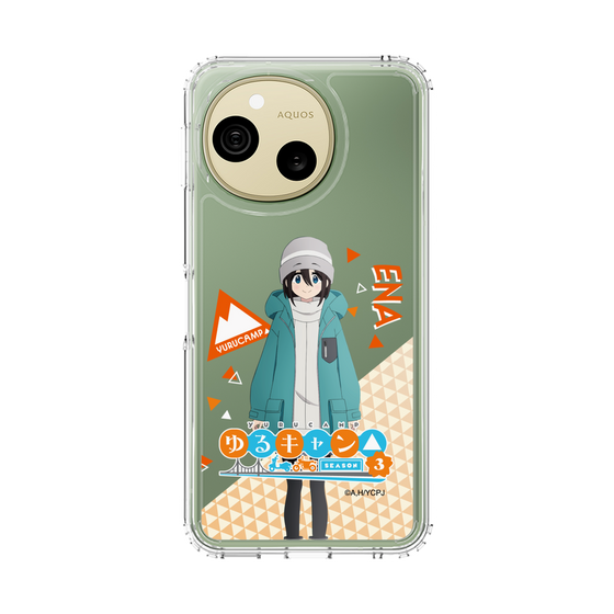 スリムプロテクションケース［ 『ゆるキャン△ SEASON3』- 斉藤 恵那 - 立ち絵 ］