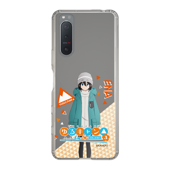 スリムプロテクションケース［ 『ゆるキャン△ SEASON3』- 斉藤 恵那 - 立ち絵 ］