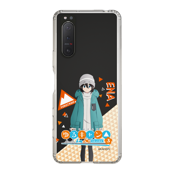 スリムプロテクションケース［ 『ゆるキャン△ SEASON3』- 斉藤 恵那 - 立ち絵 ］