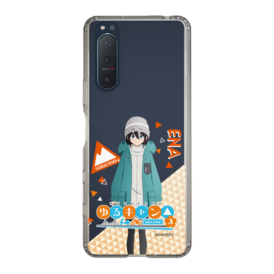 スリムプロテクションケース［ 『ゆるキャン△ SEASON3』- 斉藤 恵那 - 立ち絵 ］