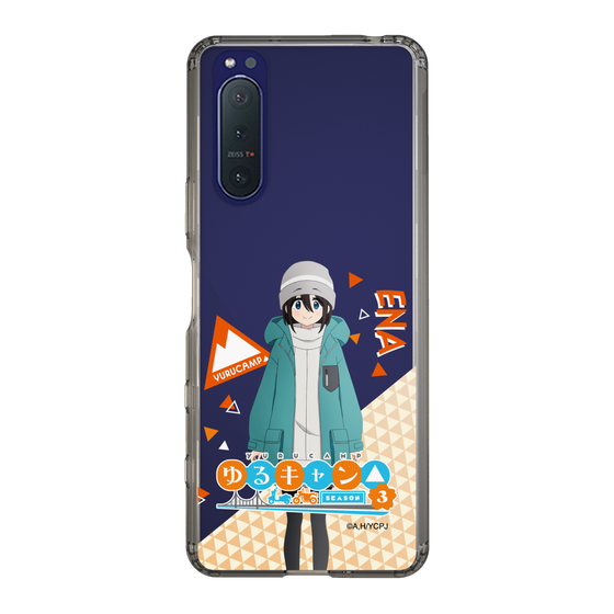 スリムプロテクションケース［ 『ゆるキャン△ SEASON3』- 斉藤 恵那 - 立ち絵 ］