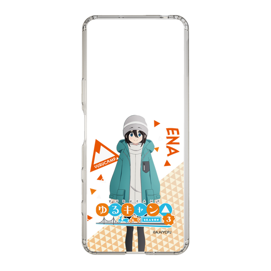 スリムプロテクションケース［ 『ゆるキャン△ SEASON3』- 斉藤 恵那 - 立ち絵 ］