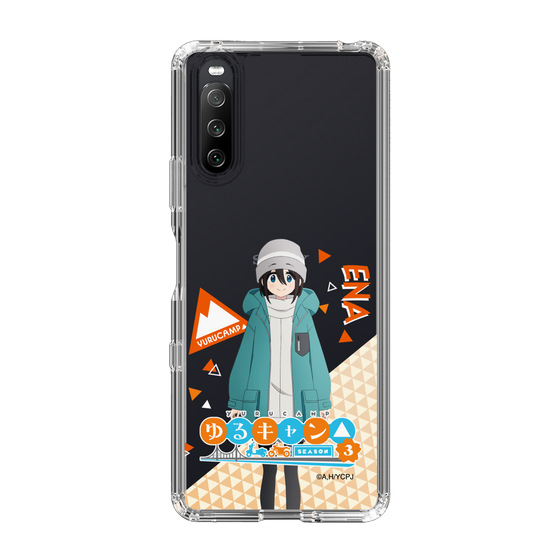 スリムプロテクションケース［ 『ゆるキャン△ SEASON3』- 斉藤 恵那 - 立ち絵 ］